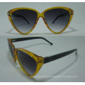 Модные ацетатные и металлические поляризованные солнцезащитные очки P01090